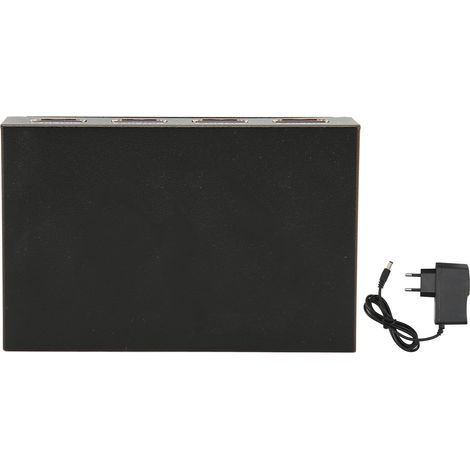 Hdmi-splitter Mit 1 Eingang Und 4 Ausgängen (4k 60 Hz), Bildschirmkopierer Mit 100–240-v-eu-netzteil