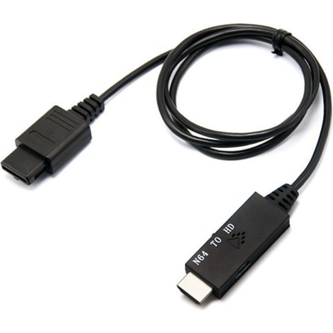 N64 Zu Hdmi Plug-and-play-adapter Für Nintendo – Kompatibler Konverter
