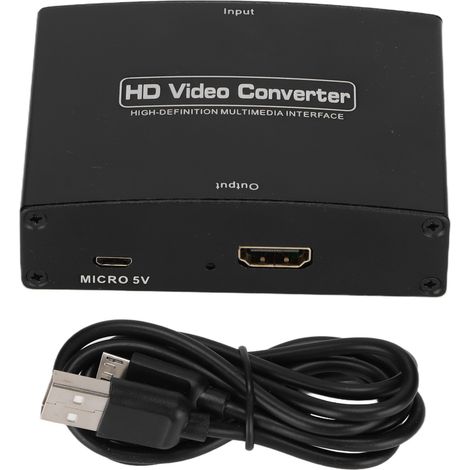 Kompakter Und Anpassbarer Multimedia-ypbpr-zu-hdmi-videokonverter