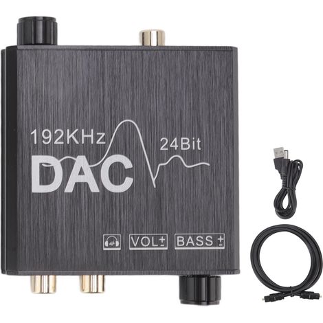 192-khz-digital-analog-wandler Aus Aluminiumlegierung, Tragbarer Plug-&-play-dac Für Hd-dvd-player