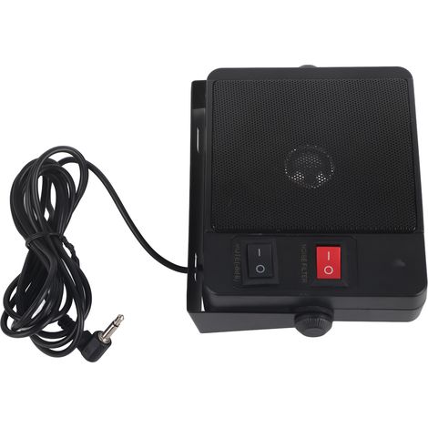 Tragbarer Radiolautsprecher Mit Klarem Und Stabilem Klang, Inklusive Ständer Für Yaesu, Kenwood Und Icom
