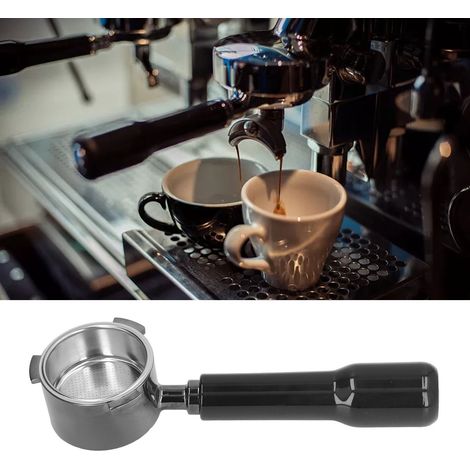 Blanker 51-mm-siebträger Aus Zinklegierung Für Delonghi Ecp3420 685 680 Kaffeemaschine – Bodenlos, 3-ohrig