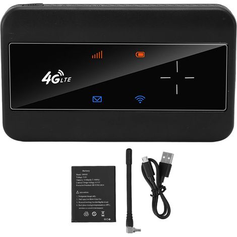 Mifi 4g Lte Router Mit Externer Antenne, 150 Mbit/s, Gemeinsame Nutzung Für 10 Benutzer, Tragbare Wlan-sim-karte, Europa/asien