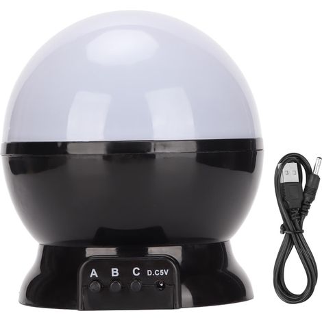 360° Drehbarer Sternenprojektor Für Baby- Und Wohnzimmer – Sanftes Schlaflicht