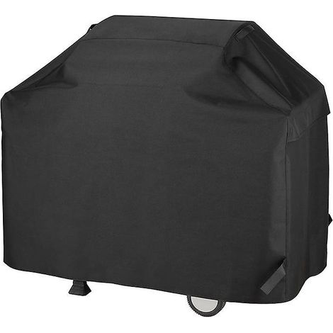 Grillabdeckung (schwarz, 100 X 60 X 150 Cm), Große Wasserdichte Und Strapazierfähige Grillabdeckung, Große, Strapazierfähige Grillabdeckung Aus Oxford-gewebe