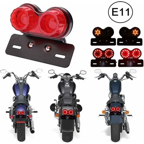 Mountainbike-lenkerspiegel (schwarz), Motorrad, Fahrradumbau, Aluminiumspiegel, Sicherheitsreflektoren