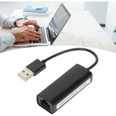 Usb-ethernet-adapter Bis 10/100 Mbit/s, Plug & Play, Für Kabelgebundene Lan-netzwerke, Kompatibel Mit Windows Und Mac Os