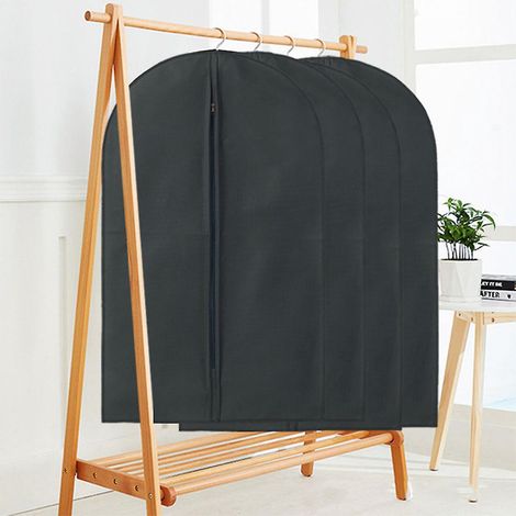 4 Stück – Schwarz, S, 60 X 0,2 X 90 Cm Urban Kleidersack