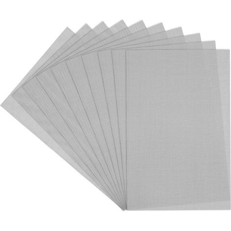 Drainagegitter Für Blumentöpfe, 30 X 21 Cm, Schwarz, Rechteckige Form, Ideal Für Diy-projekte, Rankgitter Und Gärten