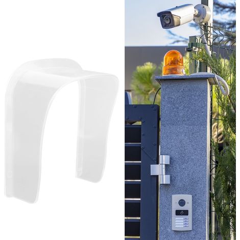 Transparentes Schutzgehäuse Für Die Türklingel, Wasserdicht Und Uv-beständig – Kompatibel Mit Video-gegensprechanlage Und Fingerabdruckschloss