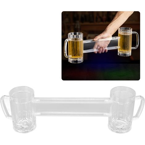 Unzerbrechliches Acryl-bierglas (430 Ml), Doppelwandiger Becher Für Bars Und Ktvs, Bruchfest
