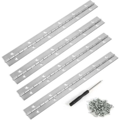 Für Allgemeine Zwecke - Klavierband Aus Edelstahl (30 Cm, 4 Stück)