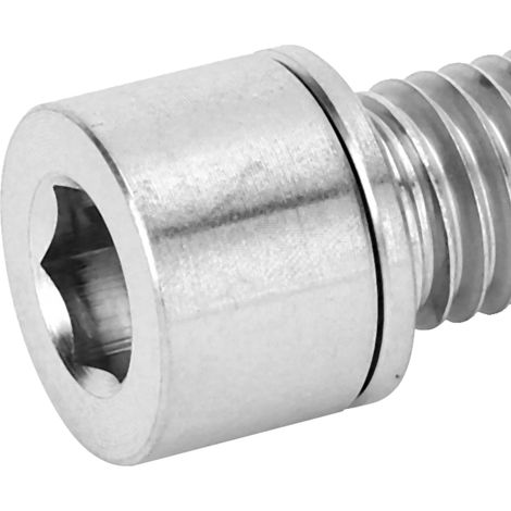 M7x20 Mm Sechskantschrauben Aus Titanlegierung, Titanfarben, Für Fahrradvorbauten, 4er-set