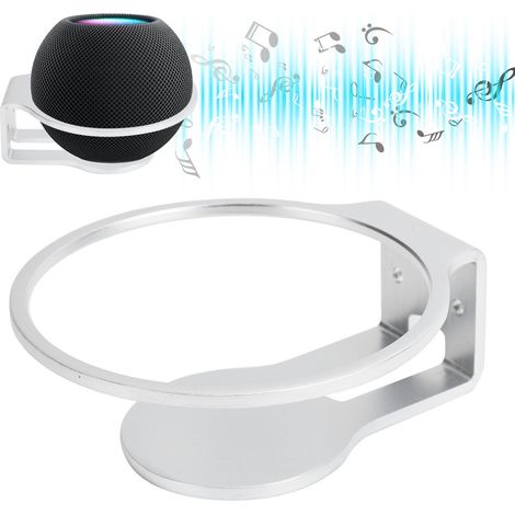 Wandhalterung Für Mini-lautsprecher, Halterung Aus Aluminiumlegierung Für Homepod Mini, Silberne Wandhalterung Für Kompaktlautsprecher