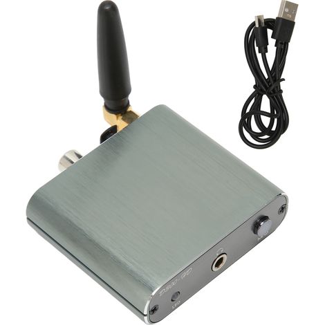 Bluetooth 5.2 Aptx Hd-audioadapter, Drahtloser Empfänger Mit Geringer Latenz Und Optischen/koaxialen/aux-ausgängen Für Lautsprecher