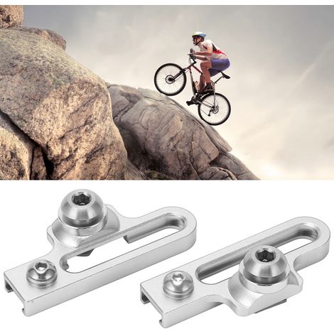 Stück Rennrad-bremsadapter-cleat-verlängerung, Bremsbeläge Aus Aluminiumlegierung, C-klemme, Silber
