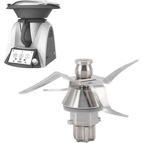 Edelstahl-mixermesser Mit Messdeckel Für Thermomix Tm31 Vorwerk - Ersatzteil