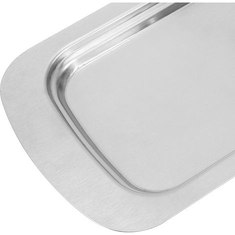 Butterdose Aus Edelstahl Mit Deckel Und Griff – Behälter Für Käse Und Brot – Küchenaccessoire