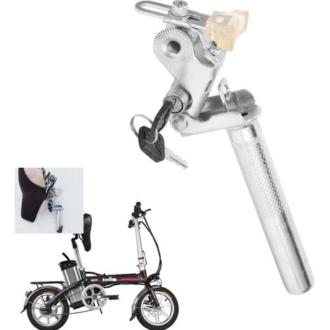 Klappbare Sattelstütze Für Elektrofahrräder, Einfach Zu Montierendes Metallrohr, Praktisches Fahrradzubehör.