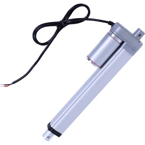 12-v-linearmotor Mit 1500 N, Hub 200–750 Mm, Mit Halterung (200 Mm) Für Hubzylinder