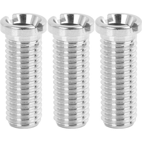 Set Mit 3 M12 X 35 Mm Hohlschrauben Aus Edelstahl Für Spülbecken Mit Siebkorbventil, 35 Mm Spülbeckenschrauben, Hohlschrauben Aus Edelstahl 304 Für Küchenspülen