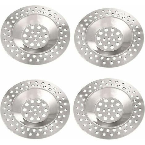 Edelstahl-spülbecken-sieb, 4-teilig, Edelstahl-abflussfilter, Küchenspülen-sieb, Spülbecken-stöpsel Für Küche Und Bad