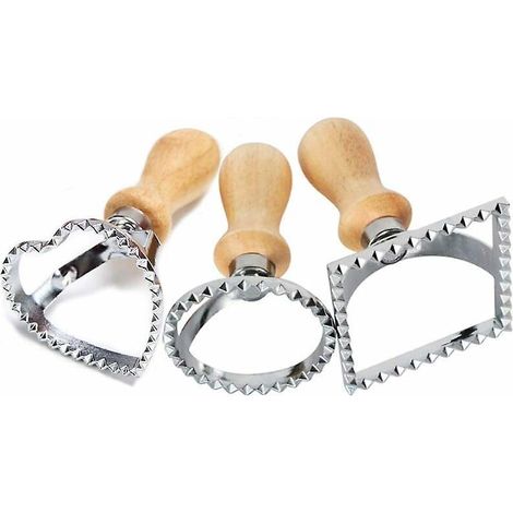 Dreiteiliges Set Aus Zinklegierung: Keksformen, Gebäckformen, Teigtaschenformen, Kuchenformen, Küchenutensilien, Küchenhelfer
