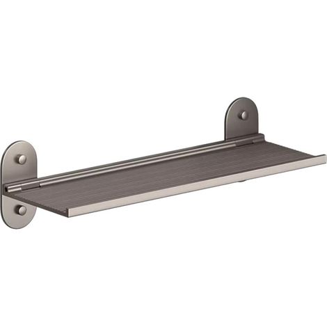 Rack De Rangement Salle De Bain - Aluminium Antirouille - Sans Perçage - Pliable 90 Degres - Charge Max 20 Kg - 30 40 Ou 50 Cm