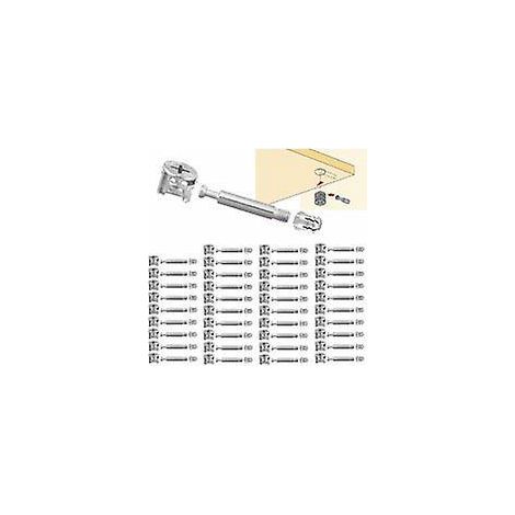 40 Exzenter-befestigungssätze 15 Mm Möbel- Und Schrankplattenverbindung M6x40 Mm