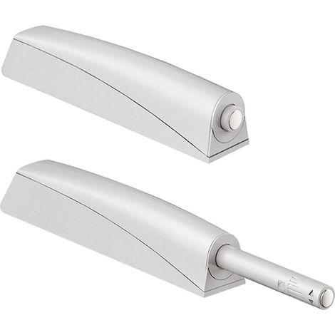 Türdämpfer Mit Drucköffnung, 2 Stück, Magnetischer Druckverschluss, Magnetischer Schrankschließer, Drucköffnungssystem