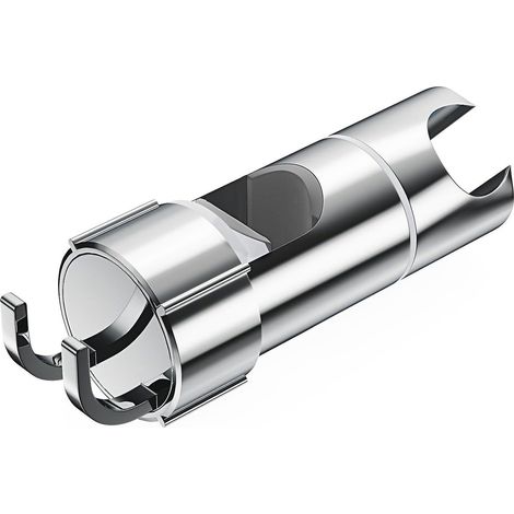 Verstellbare Duschhalterung Mit 2 Haken, Universelle Duschkopfhalterung Für 18–25 Mm Duschstangen, Handbrausehalterung Aus Abs
