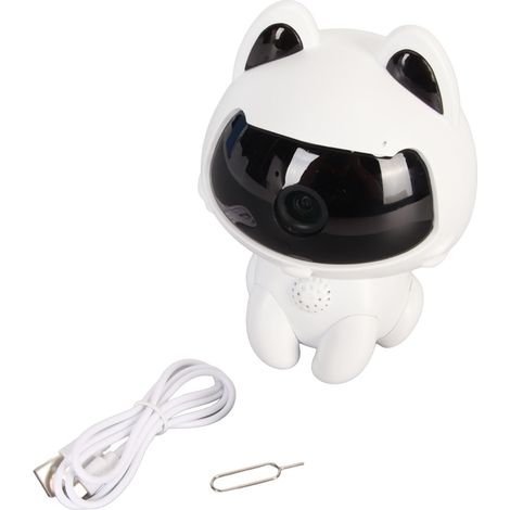 1080p-wlan-überwachungskamera Für Den Innenbereich Mit Nachtsicht, Bewegungserkennung Und Zwei-wege-audio Für Haustiere Und Babys