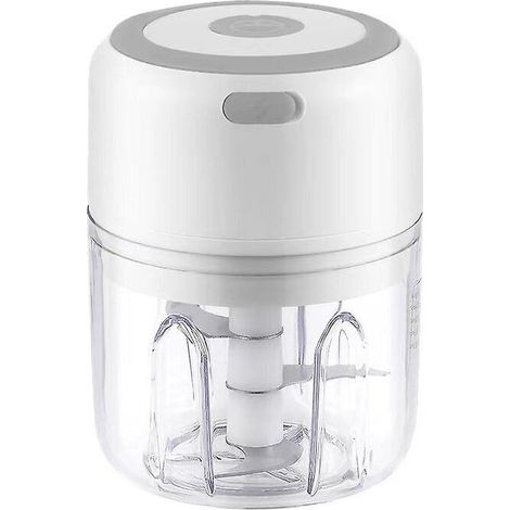 Elektrischer Knoblauchmixer (300 Ml), Knoblauchpresse, Automatischer Knoblauchbereiter, Küchenhelfer