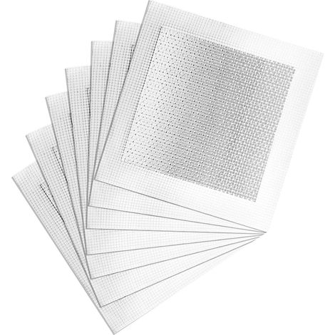 Set Mit 7 Selbstklebenden Gipskartonplatten, 15 X 15 Cm, Mit Aluminiumoberfläche Für Wände