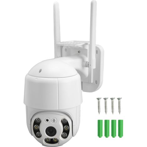 Wlan-überwachungskamera Für Den Außenbereich Mit 2k-auflösung, Nachtsicht, Ip66 Wasserdicht, Gegensprechfunktion Und Für Die Heimsicherheit