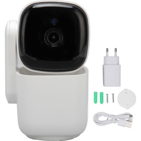 1080p-wlan-überwachungskamera Mit Nachtsicht, Automatischer Verfolgung Und Zwei-wege-audio, Dualband 2,4 Ghz/5 Ghz, 100–240 V Eu-stecker