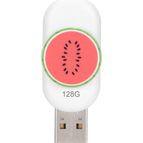128 Gb Usb-stick In Wassermelonenform, Tragbar, Robust, Wasserdicht, Plug & Play, Leistungsstarker Flash-speicher