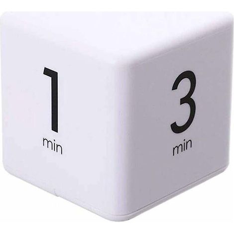 Küchentimer, Würfeltimer, Stoppuhr Und Countdown-timer Für Kochtraining Und Kochkurse, Weißes Led-display