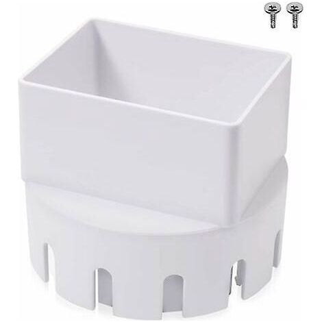 (weißer Abflussschlauchadapter (2 X 3 Zoll), Kunststoff-abflussschlauchadapter (für 7,6 X 10,2 Cm Abfluss)) Schlauchadapter