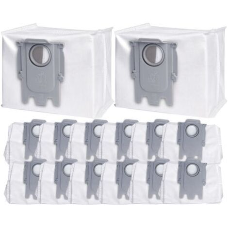 Rhg 14er-pack Staubsaugerbeutel Für Roborock S8+, S8 Pro Ultra, S7 Maxv Ultra, S7 Pro Ultra, Q7+, Q7 Max+, T8, Q5+, G10s Pro, Q7 Max+, Q8 Max+ Staubsaugerstationen, 3 Liter Fassungsvermögen