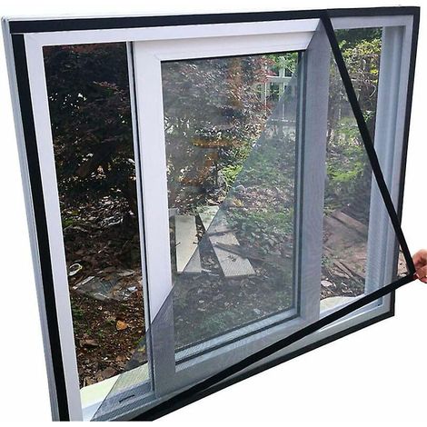 X 1 M, Insektenschutz-fenstervorhang, Selbstklebendes Anti-mücken-netz