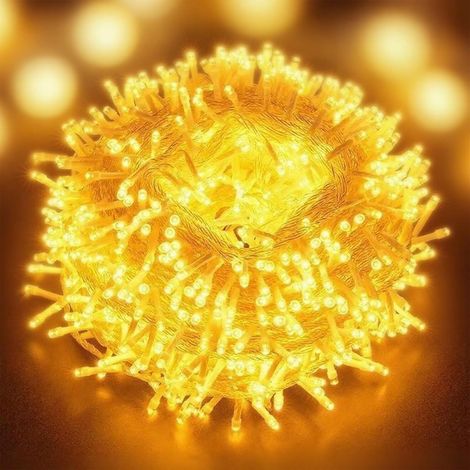 100 M Led-lichterkette – Wasserdichte Beleuchtung Für Den Innen- Und Außenbereich, Weihnachtsdekoration, Hochzeit, Terrasse Oder Schlafzimmer
