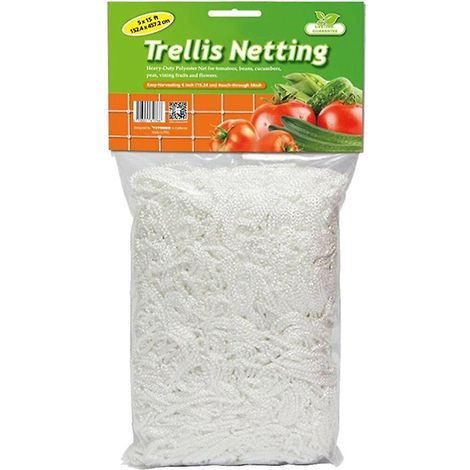 Kletternetz Für Gartenpflanzen, 1,6 M X 20 M, Gewebtes Polyesternetz, Kreuzstütznetz, Kletternetz Für Pflanzen
