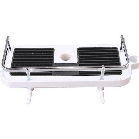 Duschablage Ohne Bohren Für 22–25 Mm Duschstangen, Verstellbare Duschstangenablage, Badezimmer-organizer Für Shampoo