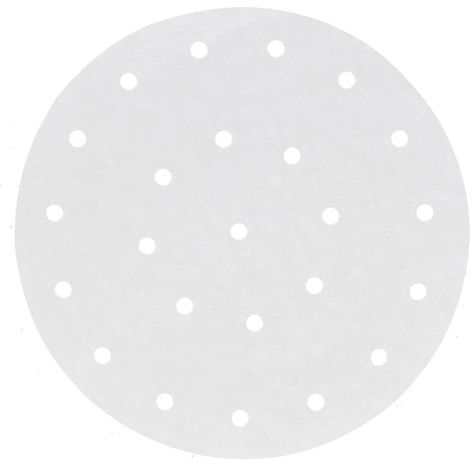 (20 Cm) Schwefelpapier, 100 Blatt Antihaftbeschichtetes, Ölabsorbierendes Papier, Rundes Grillpapier, Dampfgarpapier, Heißluftfritteusenpapier