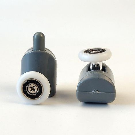 Stück 23-mm-rollen Für Schiebetüren In Der Dusche, Verstellbare Rollen, Duschtürrollen Fürs Badezimmer