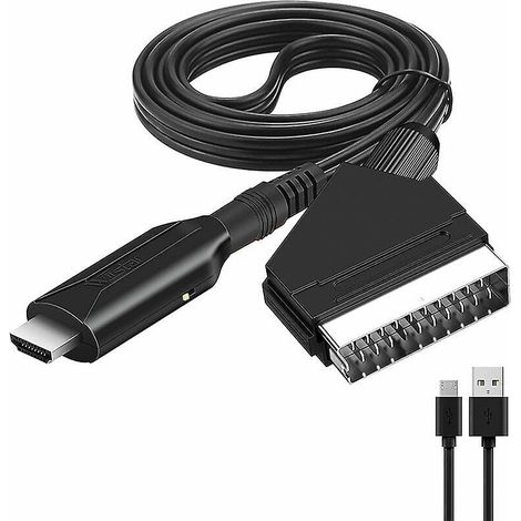 Pritel Zu Hdmi Konverter Audio Video Adapter Für Hdtv/dvd/decoder/ps3/pal/ntsc Netzteil