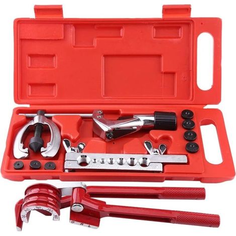 Für Werkstatt Und Heimwerker - Bördelwerkzeug-set Mit Klemmen (11-teilig, Klemmen)