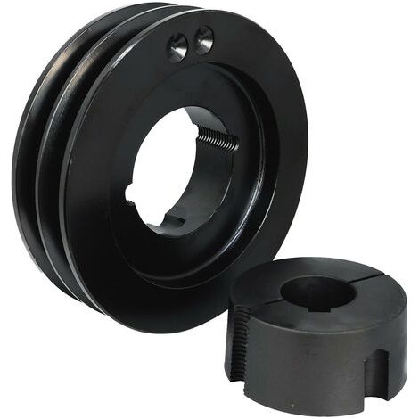 Für Allgemeine Zwecke - Spa 2-rillen-riemenscheibe Dp 100mm Welle 28mm Nabe 1610 (2g, 100mm)