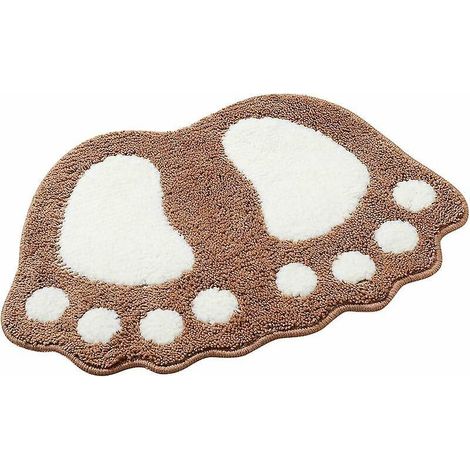 Khakifarbene, Rutschfeste Badematte, Duschmatte, Große, Weiche Fußmatte, Saugfähige Bodenmatte, Türmatte
